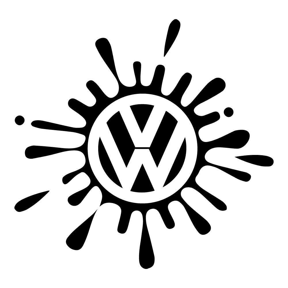 Volkswagen VW Splat (Type 1) Vinyl Sticker – Blunt.One
